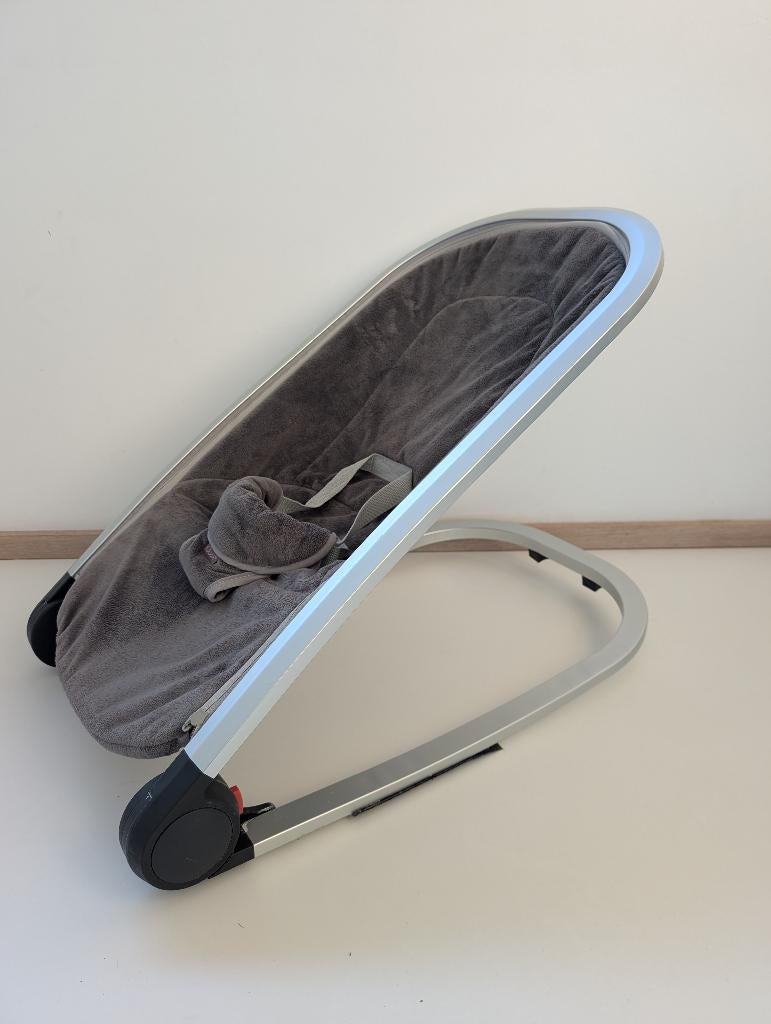 Transat Bébé QUAX – Design Scandinave – Gris & Alu, Enfants & Bébés, Autres marques, Enlèvement, Utilisé, Réglable