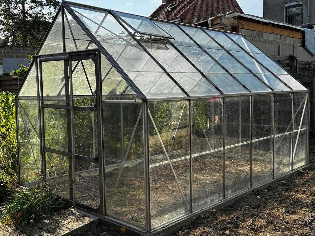 Glazen serre, Tuin en Terras, Kassen, Ophalen, Gebruikt, Kweekkas, Glas