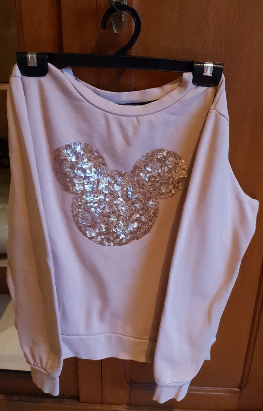 JBC Disney trui / sweater Mickey Mouse pailletten - M/38, Maat 38/40 (M), JBC, Ophalen of Verzenden, Zo goed als nieuw