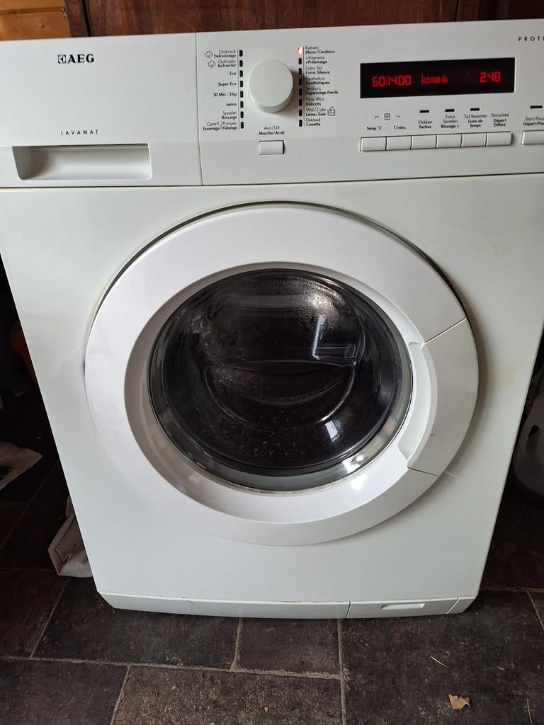 Wasmachine AEG, Enlèvement