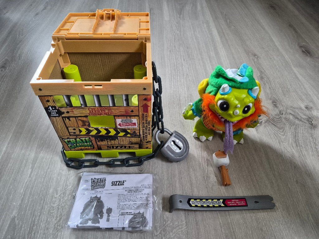 Crate Creatures Surprise! - Sizzle, Enfants & Bébés, Jouets | Autre, Enlèvement ou Envoi, Comme neuf