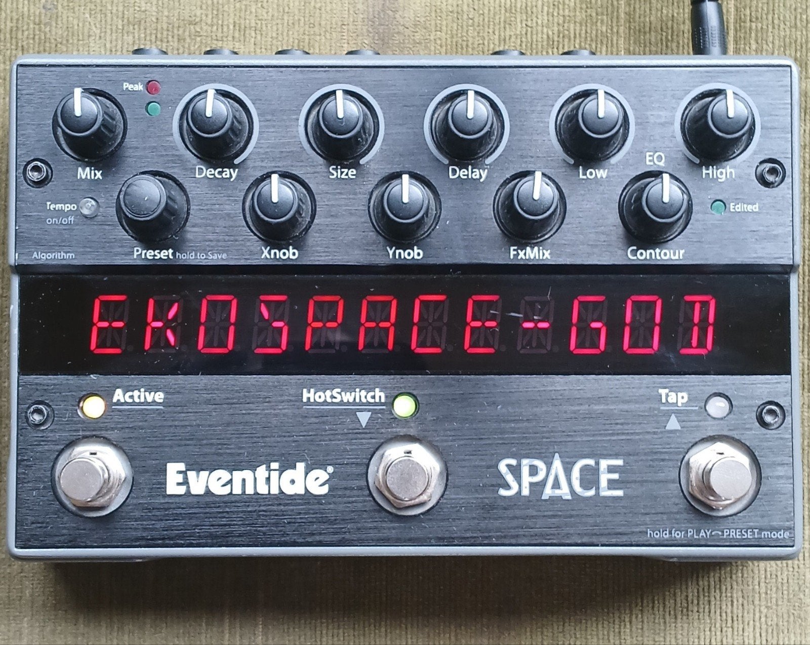 Eventide Space reverb pedaal, Ophalen of Verzenden, Gebruikt, Reverb