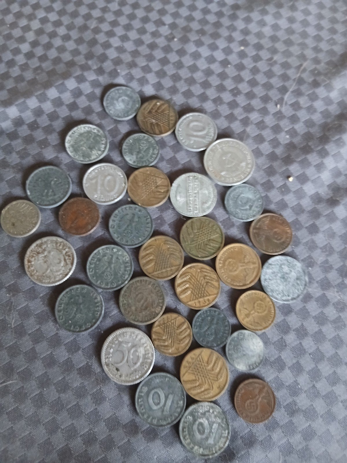 Lot de pièces allemandes, Enlèvement ou Envoi