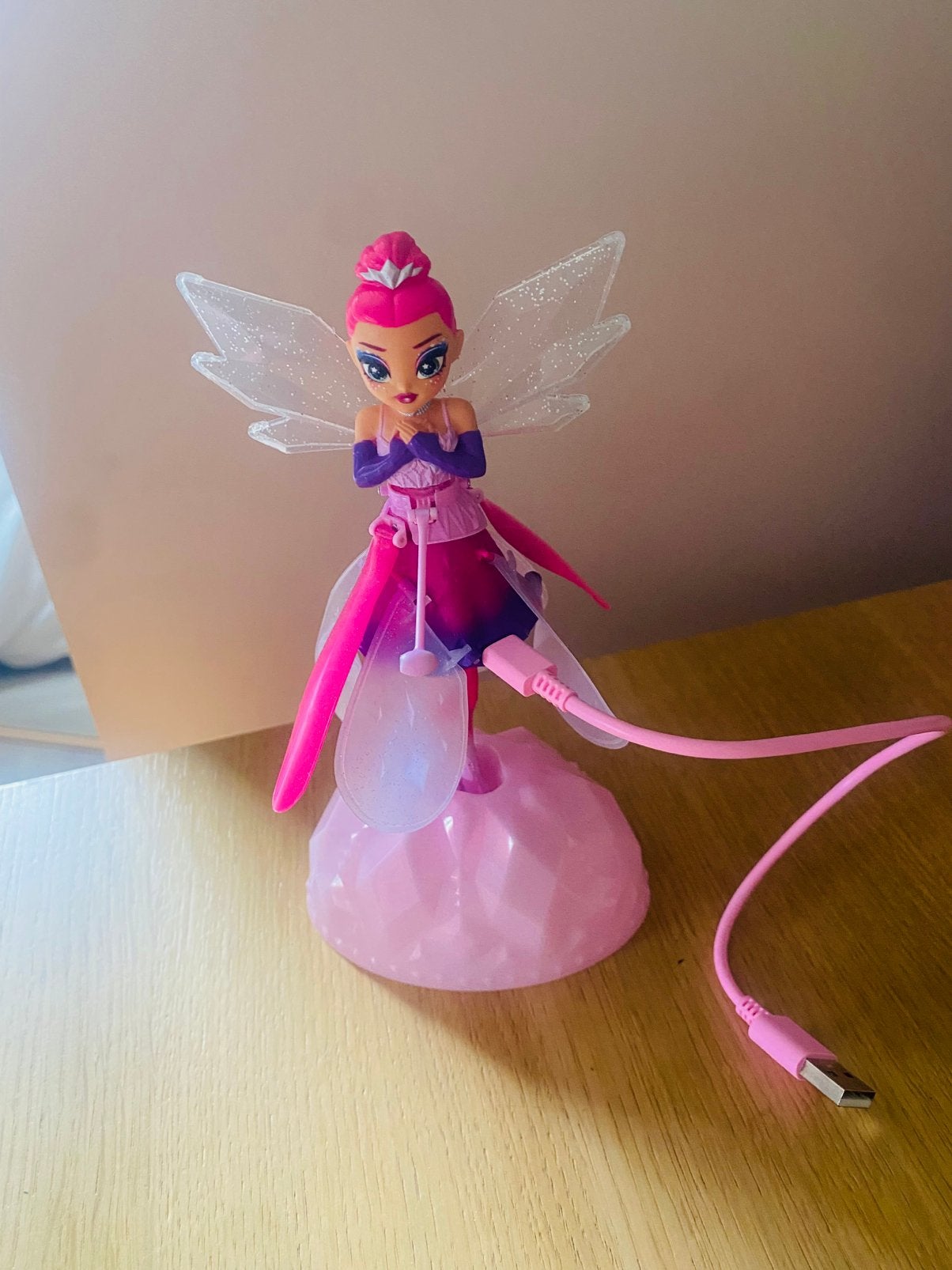 Option courte : Fée Volante Crystal Flyers Hatchimals, Ophalen, Gebruikt