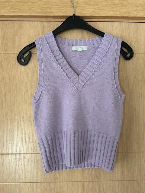 Debardeur MNG maat S (nr7054), Kleding | Dames, Ophalen of Verzenden, Maat 36 (S), Gedragen, Paars