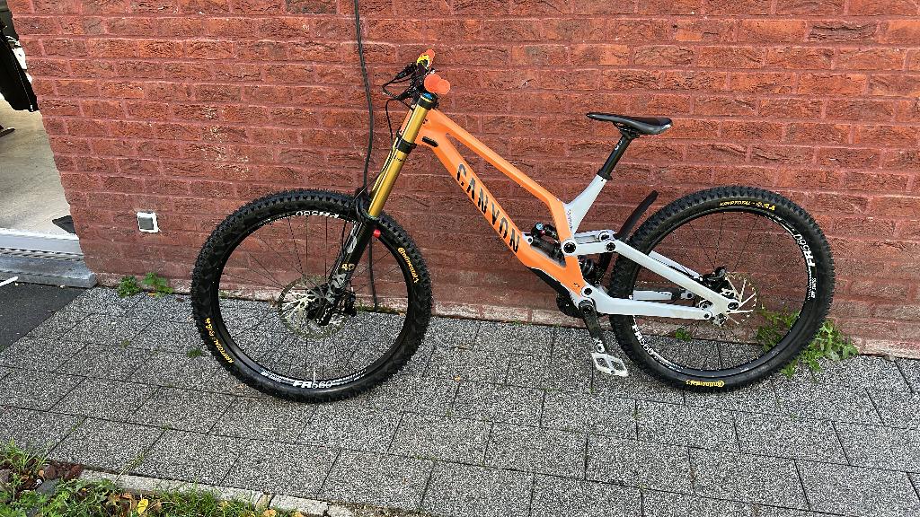 Canyon sender cfr mullit large 2022, Fietsen en Brommers, Minder dan 10 versnellingen, Gebruikt, Vering, Overige maten