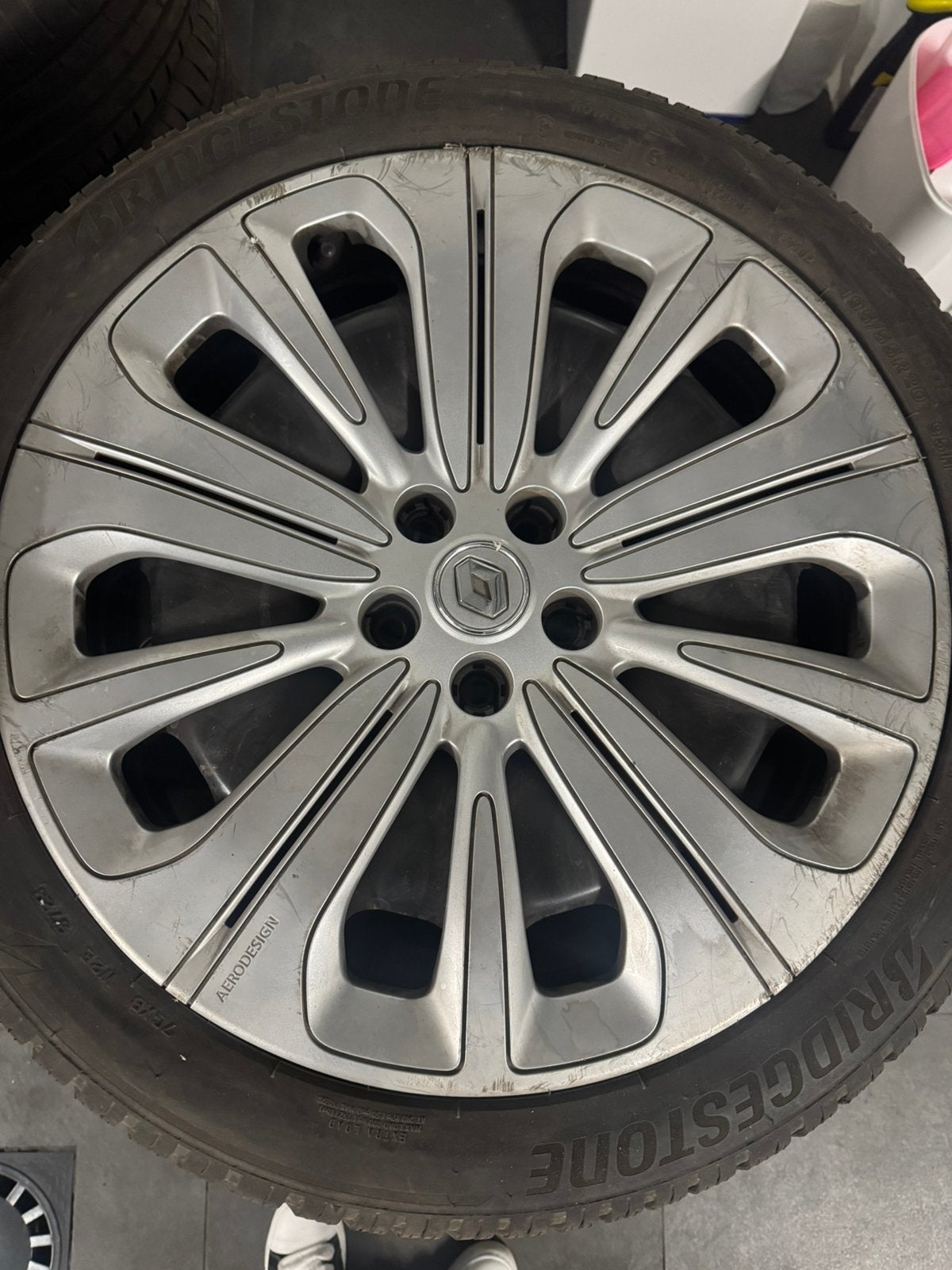 4 roues Renault Scénic IV 20” + pneus hiver, Enlèvement, Comme neuf