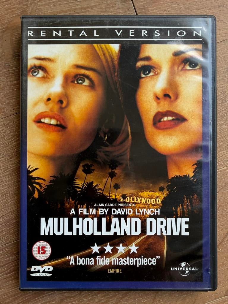 Mulholland Drive (2001) - David Lynch - DVD, Enlèvement ou Envoi, Utilisé