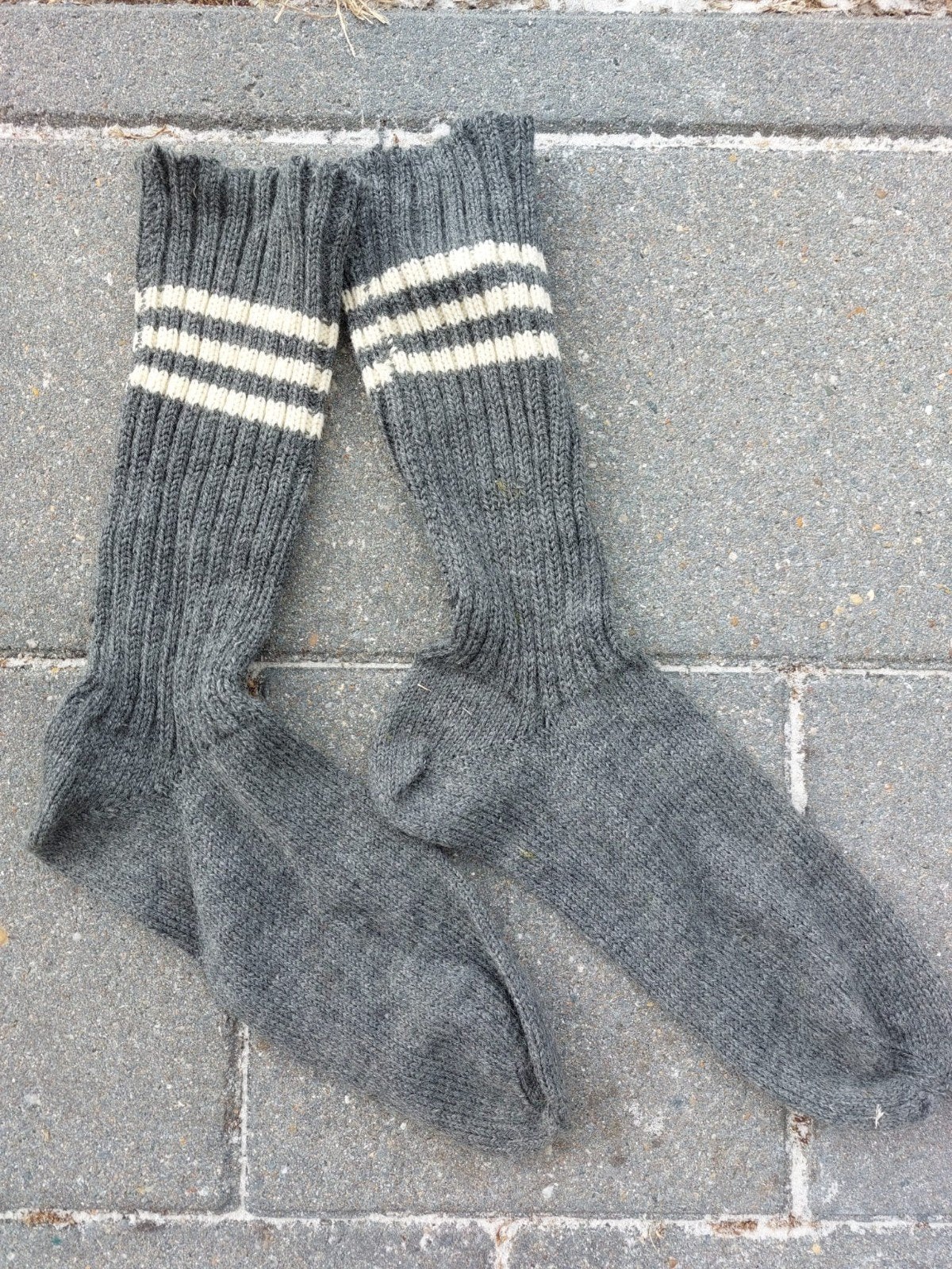 Chaussettes en laine allemandes WW2, Enlèvement ou Envoi, Armée de terre, Vêtements ou Chaussures