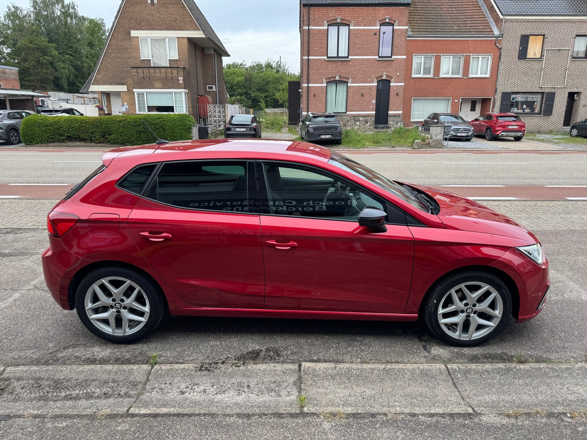 SEAT Ibiza FR 1.0 Benzine, Autos, Rouge, https://public.car-pass.be/vhr/b1fd195c-07c1-4489-8cfa-44041c41e7f6, Achat, Euro 6