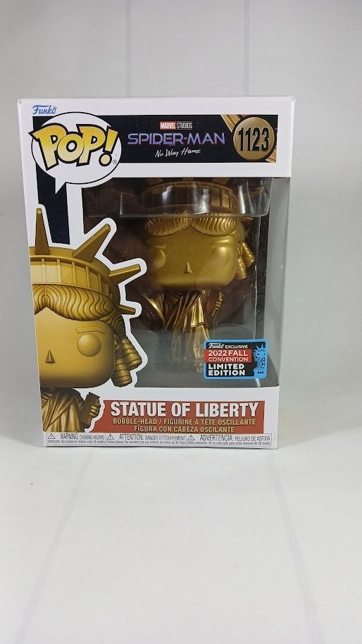 funko pop Spider-man STATUE OF LIBERTY 1123, Collections, Enlèvement ou Envoi, Neuf, Fantasy