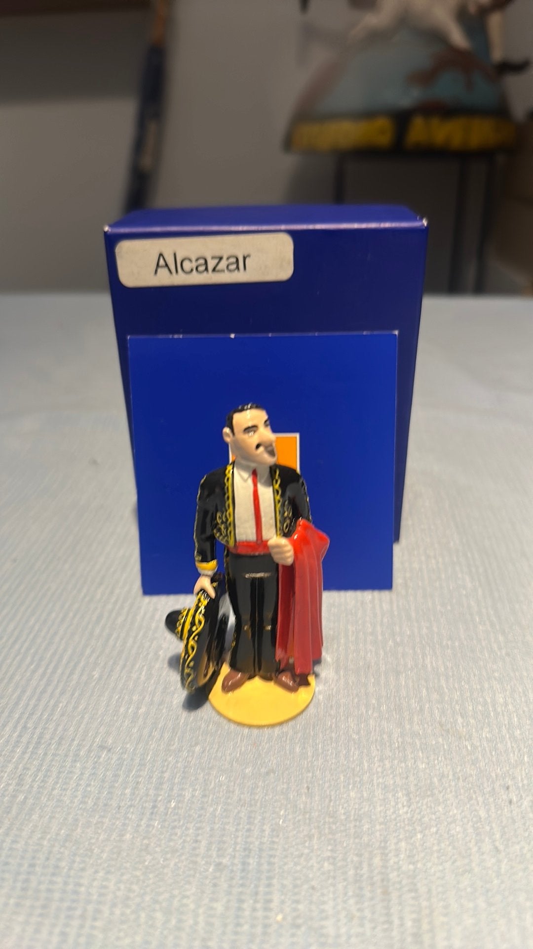Alcazaz, Verzamelen, Ophalen of Verzenden, Kuifje, Zo goed als nieuw, Beeldje of Figuurtje