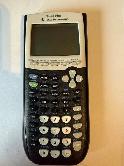 grafische rekenmachine Texas Instruments TI-84 plus, Diversen, Rekenmachines, Ophalen, Grafische rekenmachine, Zo goed als nieuw