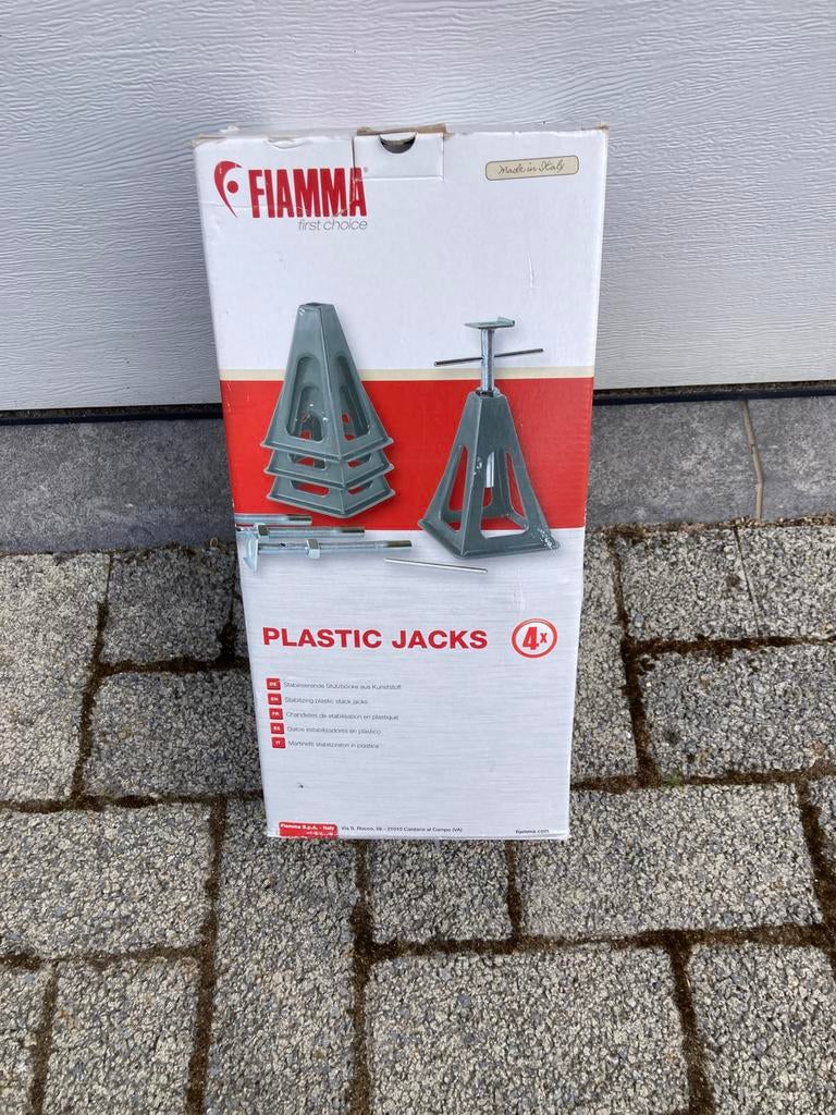 Fiamma stabilisatie blokken, Caravans en Kamperen, Ophalen, Nieuw