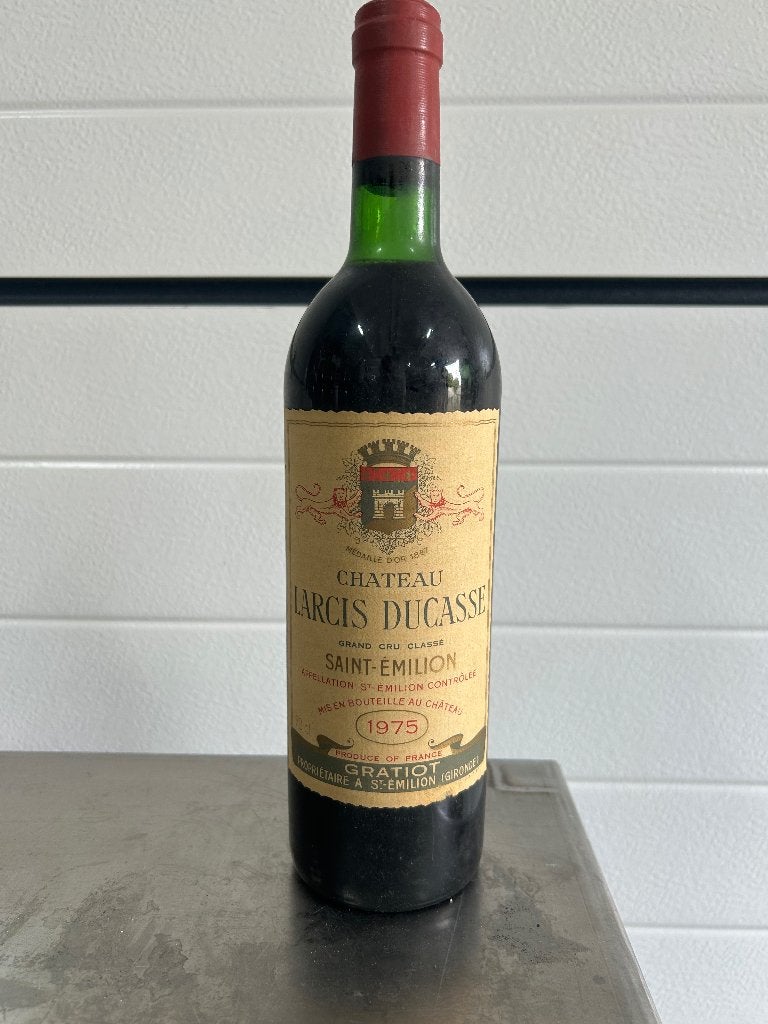 Château Larcis Ducasse - Saint Emilion grand cru classé 1975, Collections, Vins, Enlèvement, Pleine