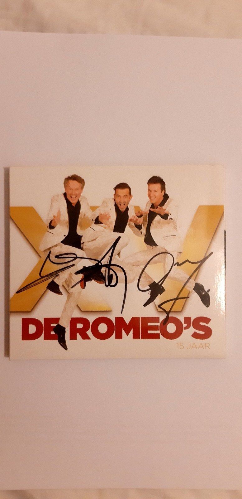 Gesigneerd CD De Romeo's, CD & DVD, CD | Néerlandophone, Utilisé, Enlèvement ou Envoi