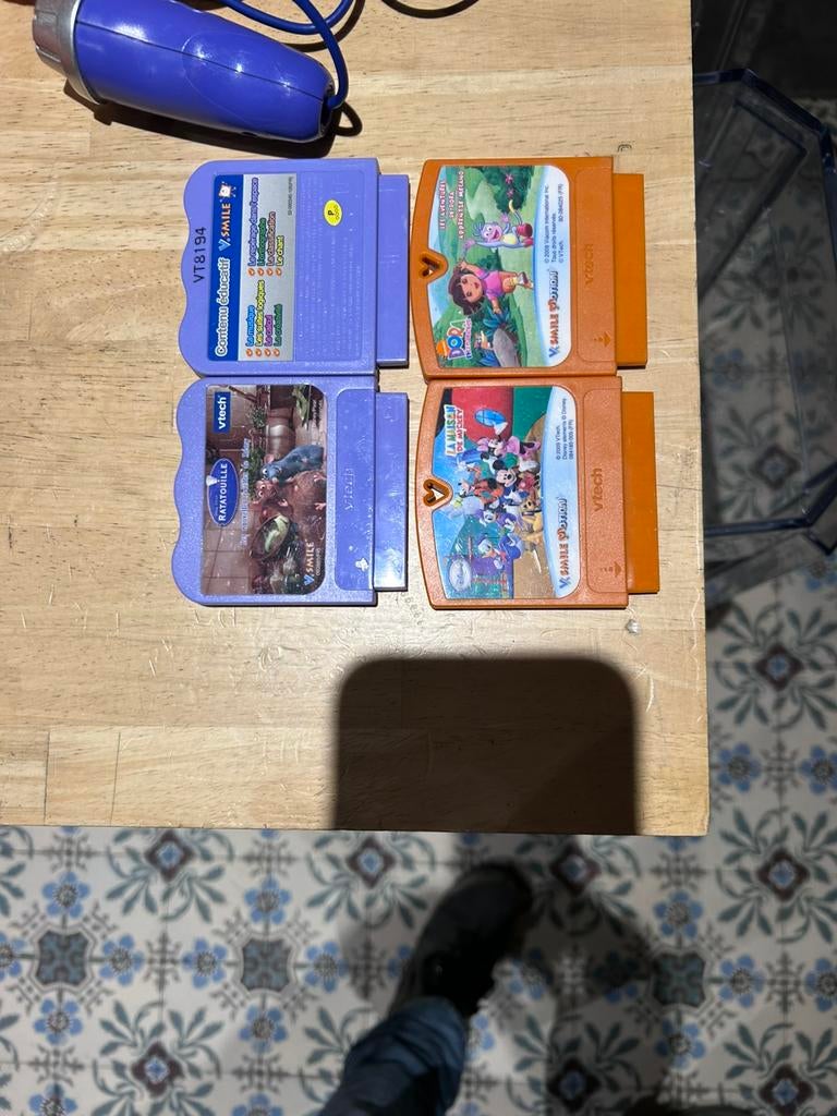 Console et jeux v tech, Ophalen, Gebruikt