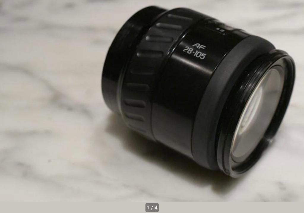 Minolta AF 28-105mm/3.5-4.5 zoomlens, Ophalen of Verzenden, 1980 tot heden, Lens of Lenzen