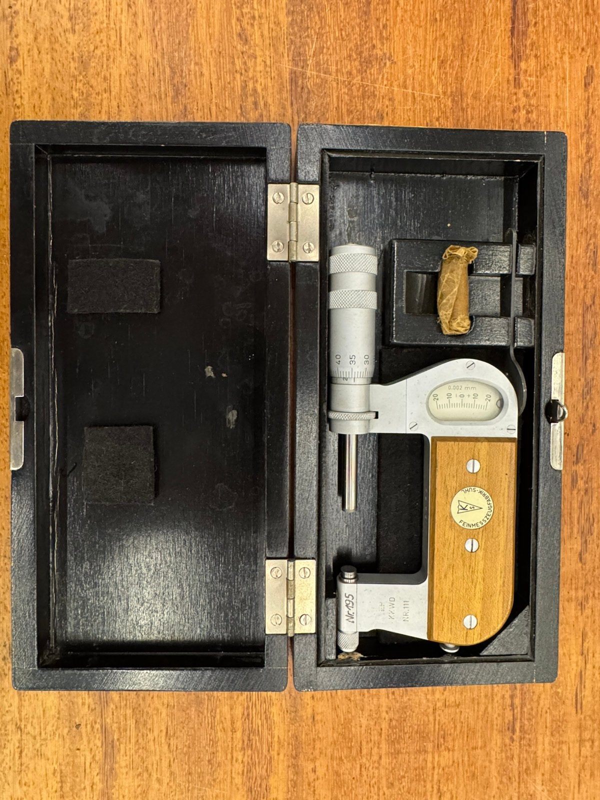 Indicatiemicro-meter- micrometer, Ophalen of Verzenden, Zo goed als nieuw