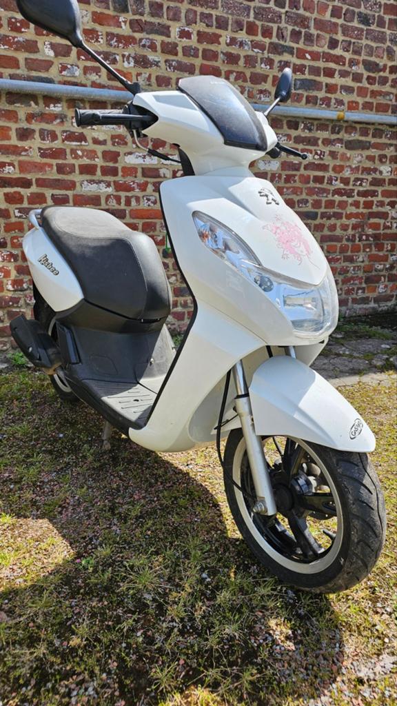 Peugeot Kisbee 50ccm 4T 25 km/u, Fietsen en Brommers, Ophalen