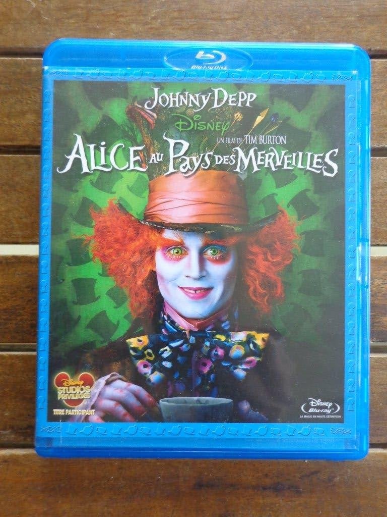 )) Bluray  Alice aux Pays des Merveilles  // Tim Burton  ((, Avontuur, Alle leeftijden, Film, Ophalen of Verzenden