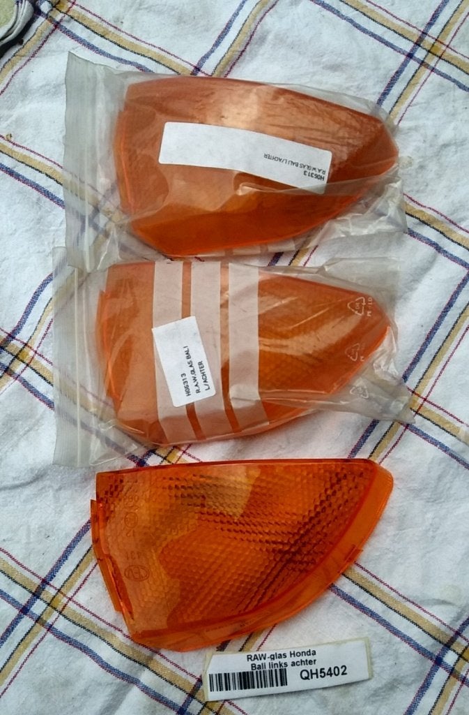 Honda Bali Cabochon - clignotant ARR Gauche, Enlèvement ou Envoi, Neuf, Phare, Autres marques