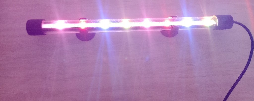 Barre LED d’éclairage pour aquarium, Ophalen of Verzenden, Zo goed als nieuw, Decoratie