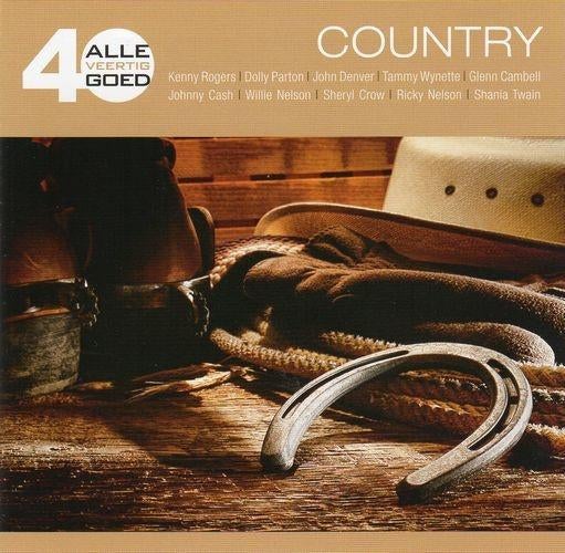 625 - ALLE 40 GOED - COUNTRY - 2CD - NIEUW, Cd's en Dvd's, Verzenden, Nieuw in verpakking, Country en Western
