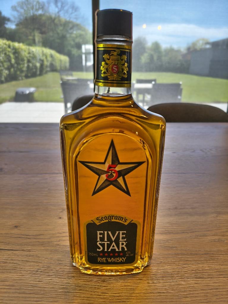 Seagram's Five Star Rye Whisky, Ophalen, Overige gebieden, Overige typen, Zo goed als nieuw