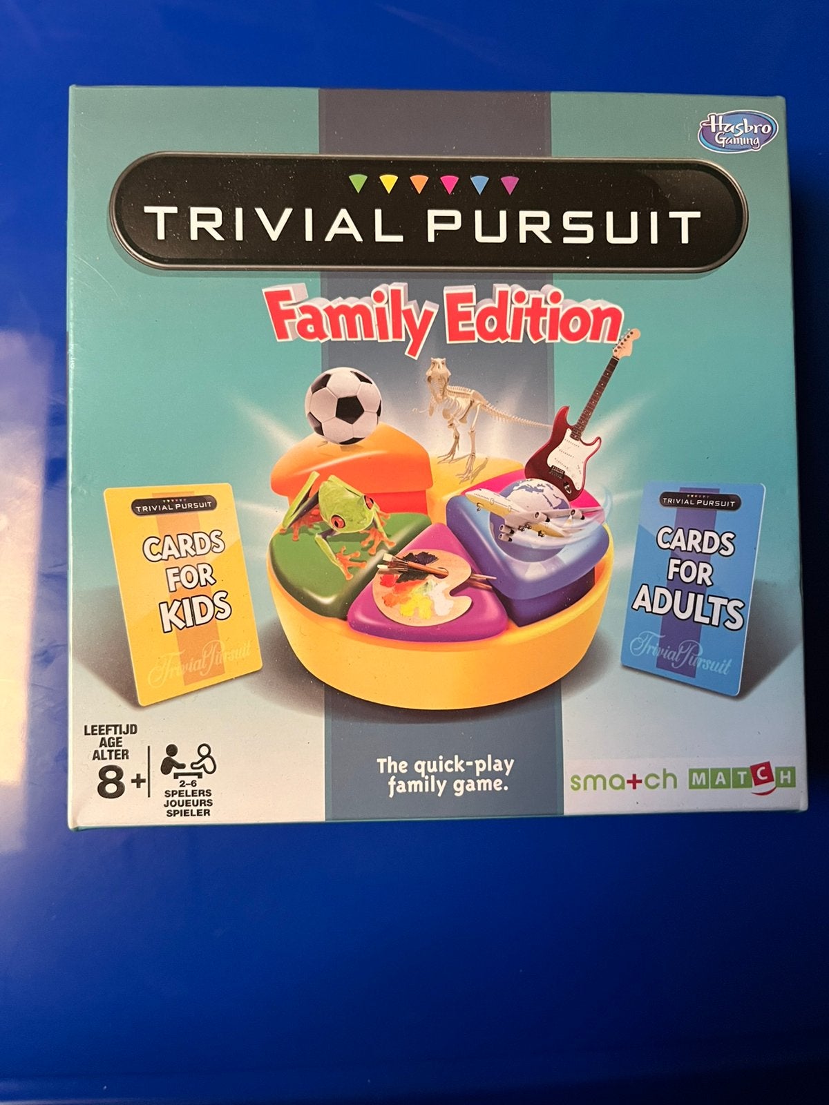 Trivial Pursuit - Family Edition, 1 ou 2 joueurs, Enlèvement ou Envoi, Neuf, Jeu de voyage