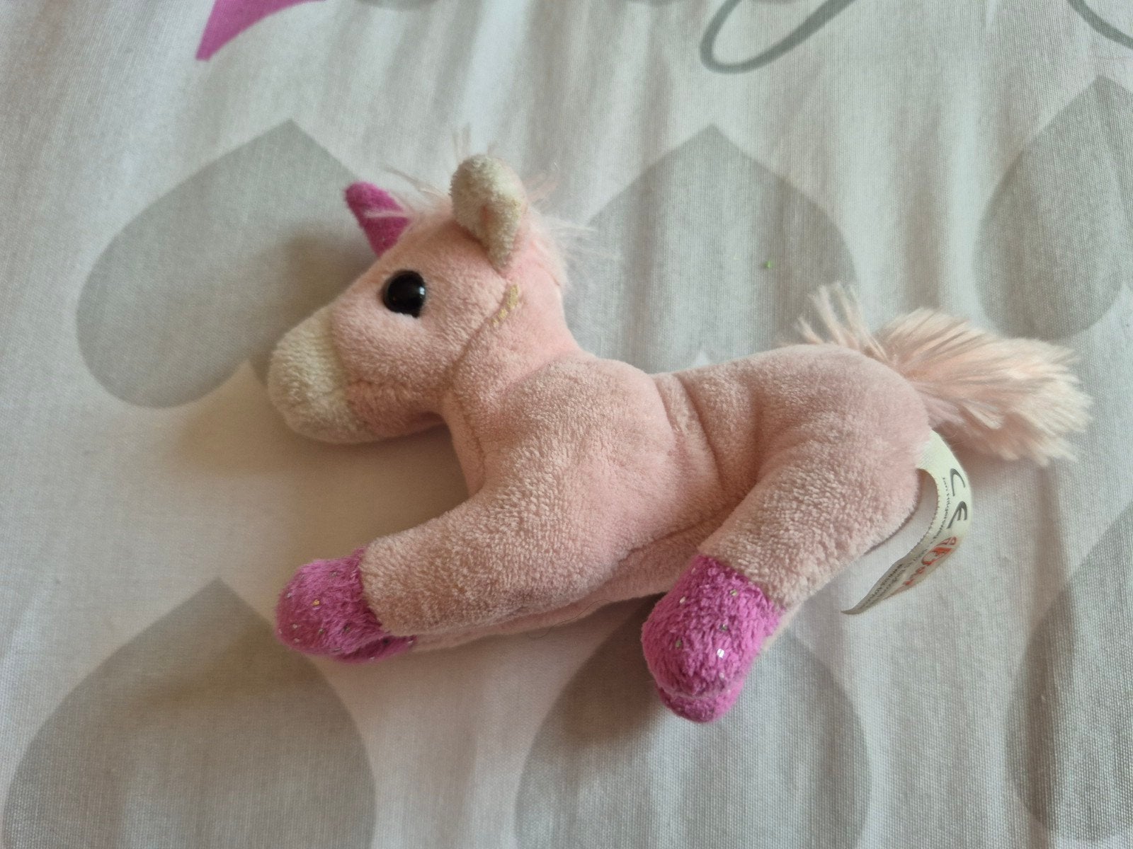 Eenhoorn knuffeltje goede staat 11cm, Enfants & Bébés, Enlèvement ou Envoi, Licorne