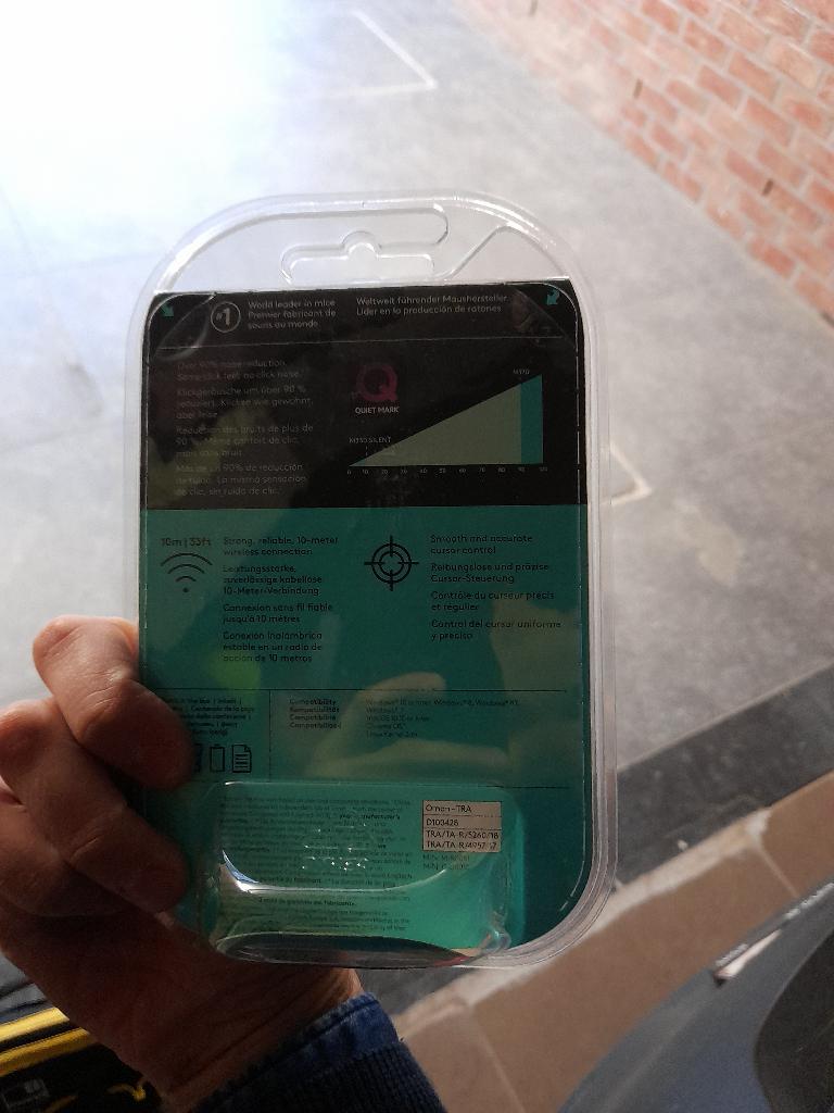 Souris silencieuse, Neuf, Souris, Logitech, Enlèvement