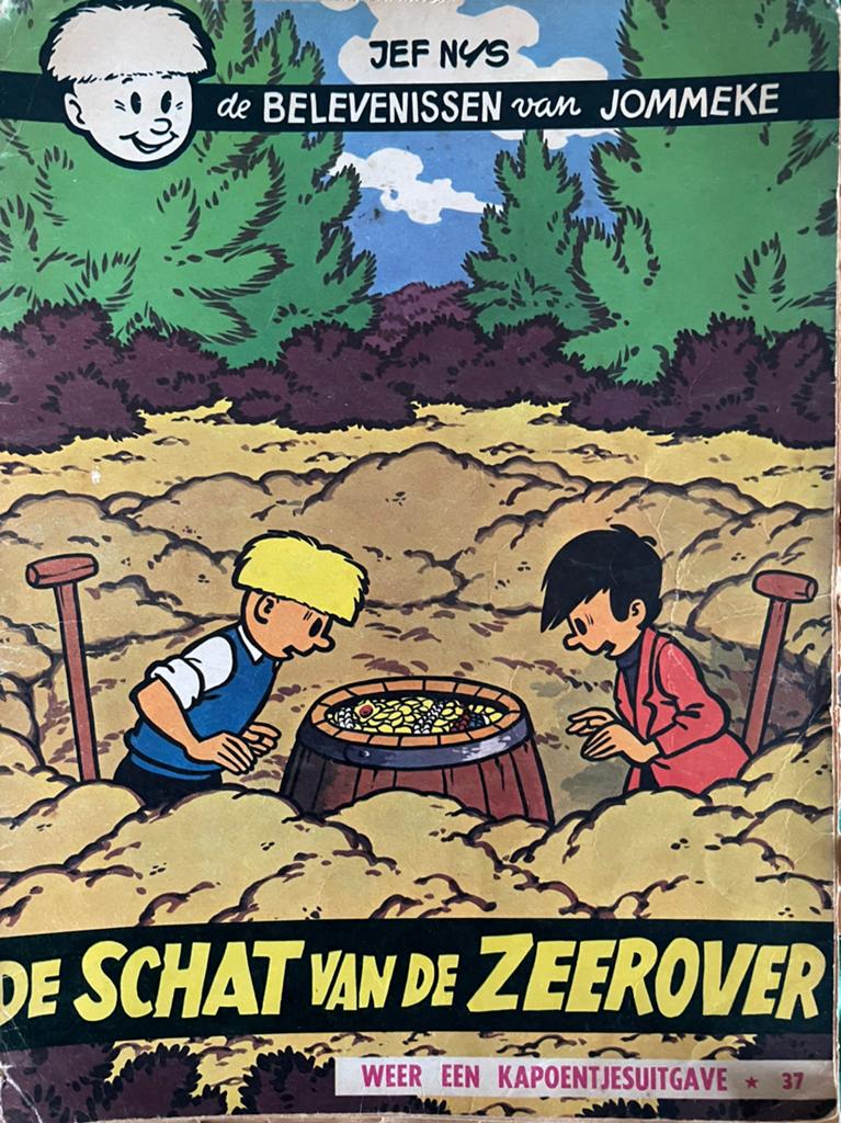 Jommeke alvum 37 getiteld "De schat van de zeerover", Boeken, Stripverhalen, Ophalen of Verzenden