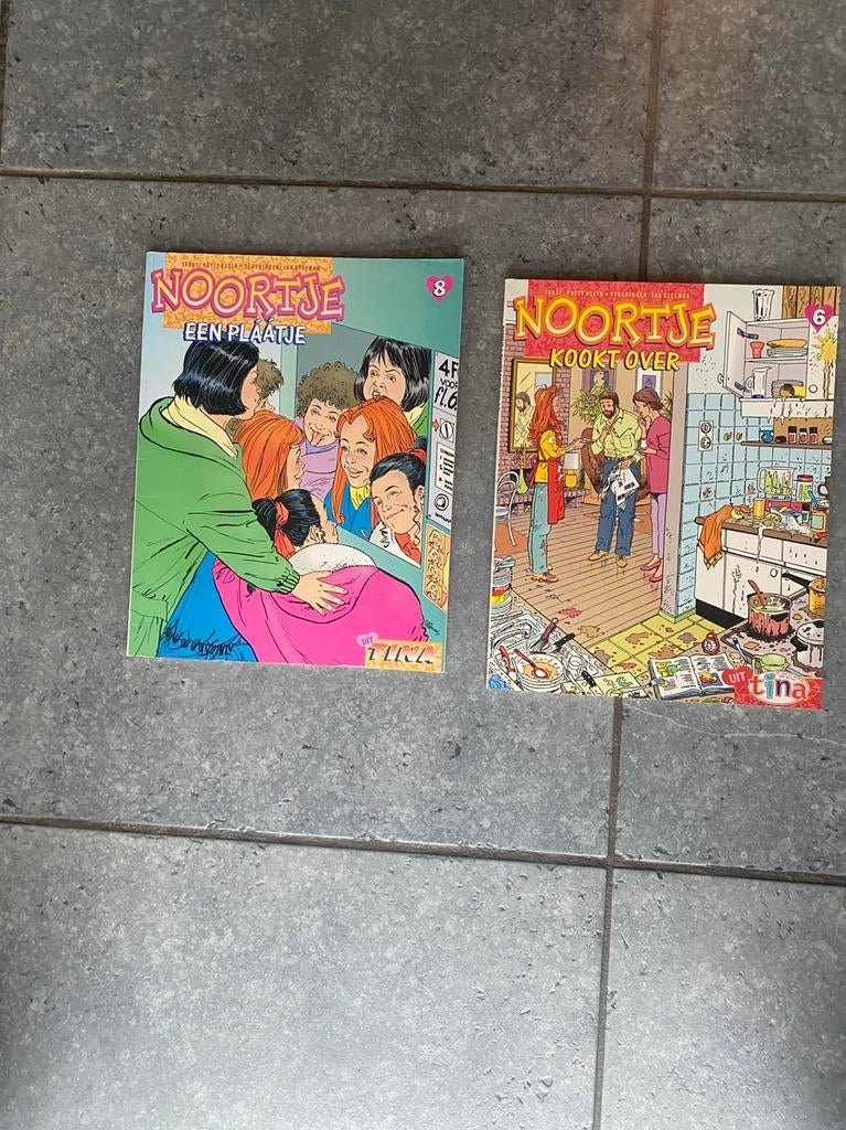 Set van 2 Noortje stripalbums - Deel 6 en 8, Boeken, Stripverhalen, Ophalen, Zo goed als nieuw