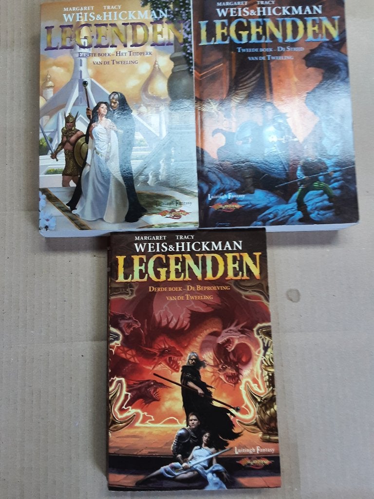 Weis & Hickman >> Série Legends (série complète)., Livres, Fantastique, Enlèvement ou Envoi, Utilisé, Weis & Hickman