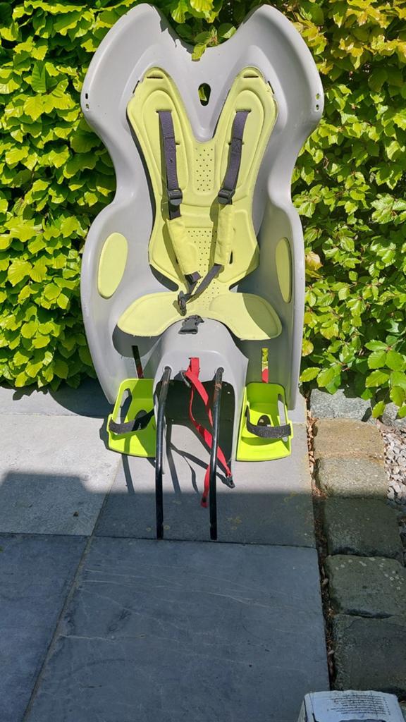 Fietsstoeltje - fietszitje, Ophalen
