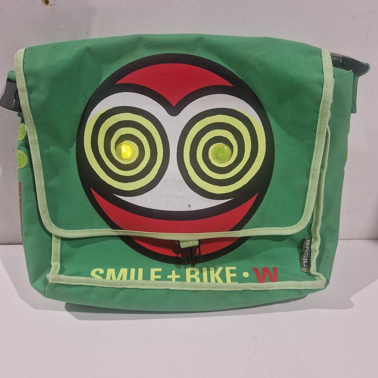 Fietstas , design walter van beirendonck,  Basil , smile +, Fietsen en Brommers, Ophalen of Verzenden, Gebruikt, Vanbeirendonck