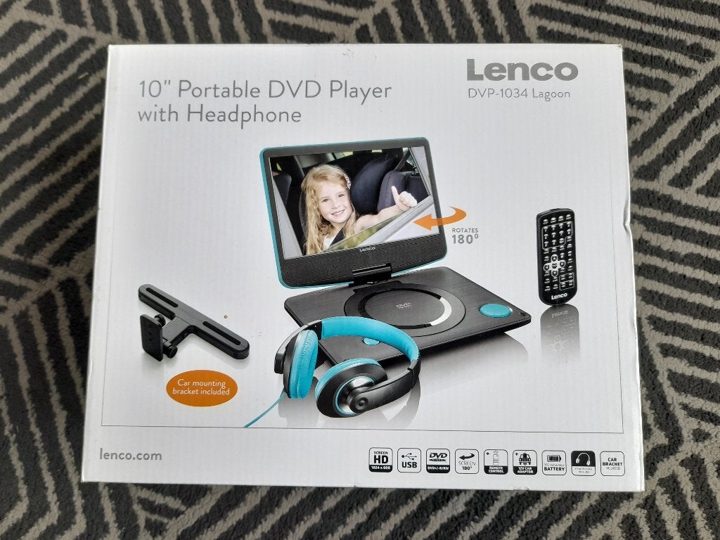 Draagbare DVD speler Lenco, Verzenden, Gebruikt, Draagbaar