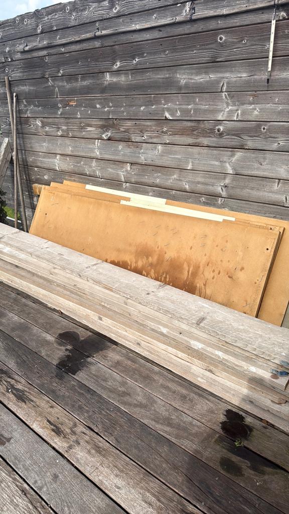 Houten Planken op te halen, Ophalen, Zo goed als nieuw