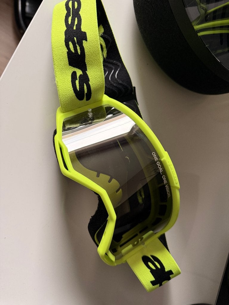 NIEUW -Alpinestars crossbril SPIEGELLENS, Ophalen of Verzenden, Nieuw, Alpinestars
