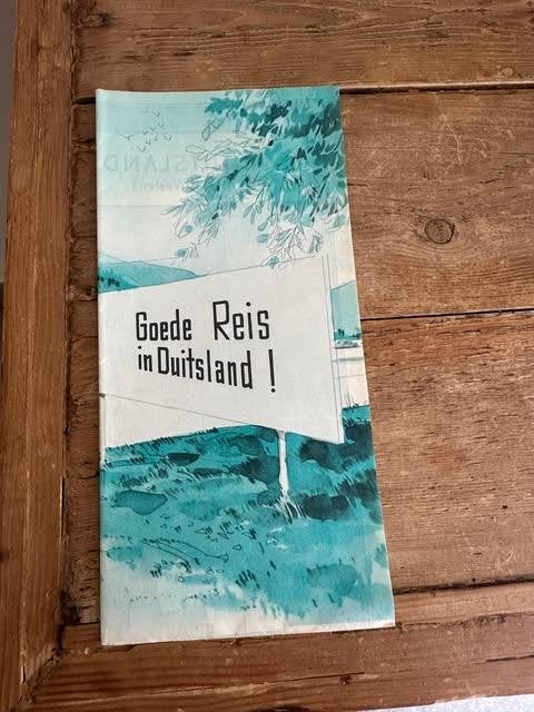 folder goede reis in Duitsland, Ophalen of Verzenden, Overige typen