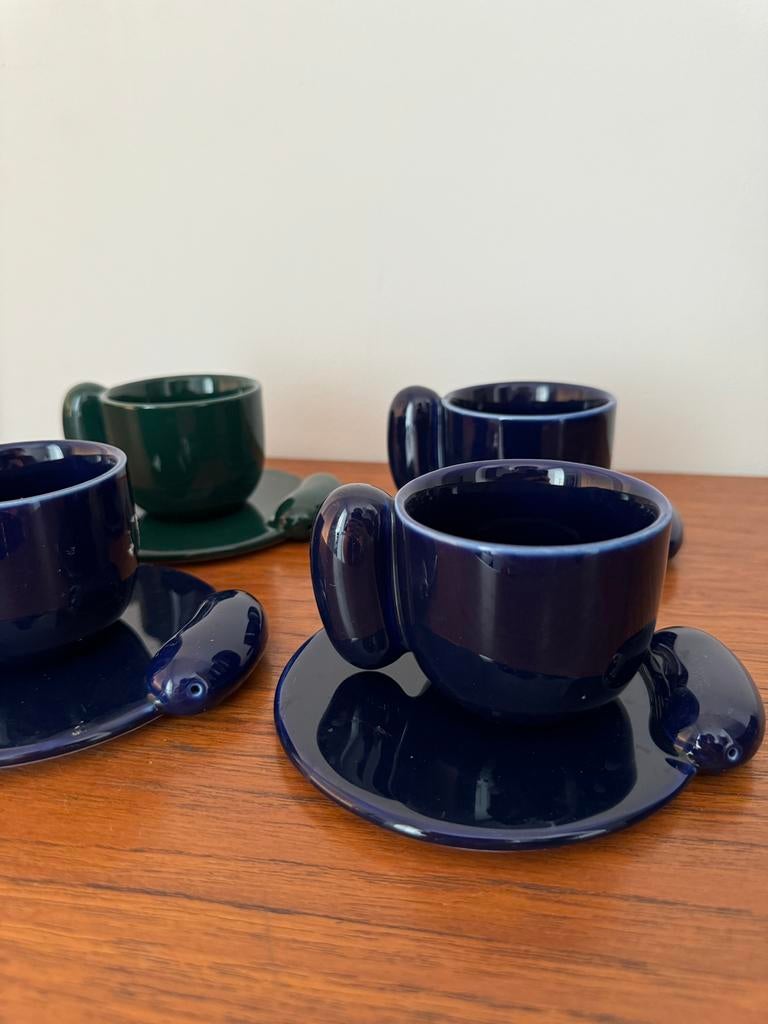 4 kopjes en schoteltjes Margaux Keller x Monoprix, Ophalen