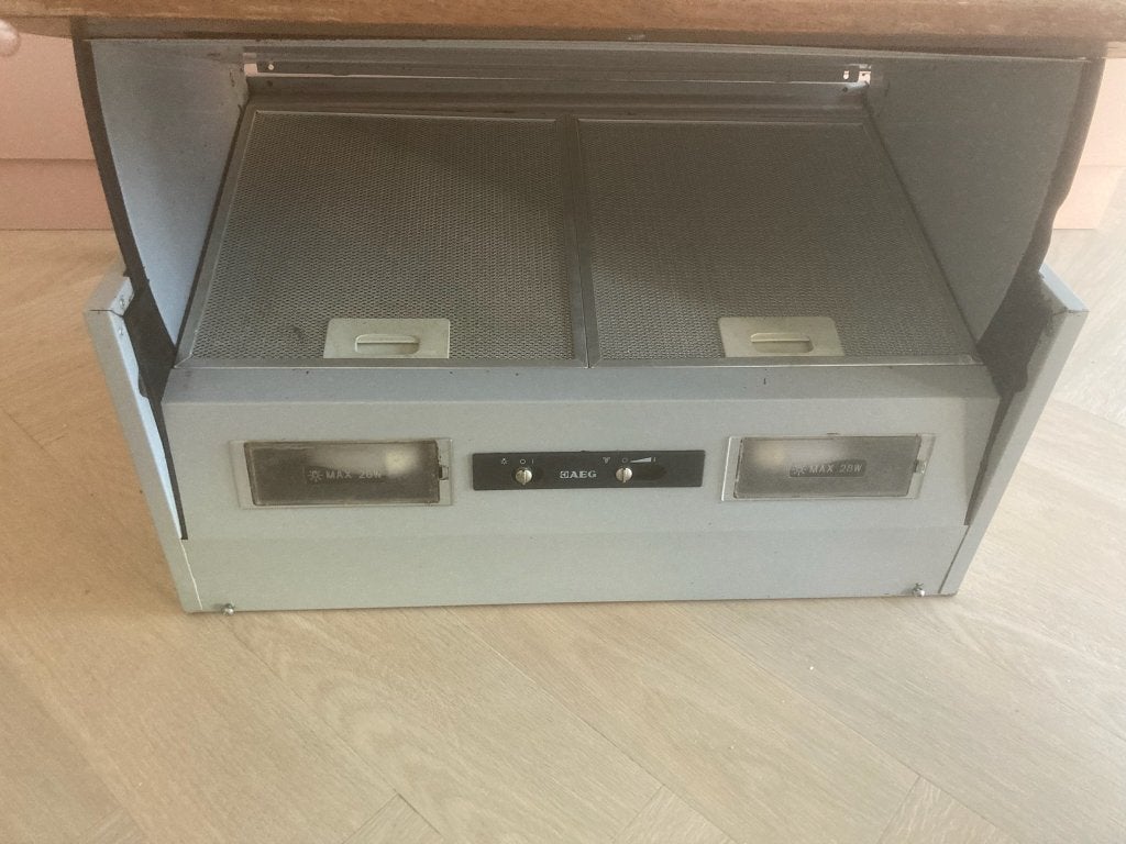 AEG DE 6261 ML inbouw dampkap, Elektronische apparatuur, Ophalen, Gebruikt, Wandschouwkap, Inbouw