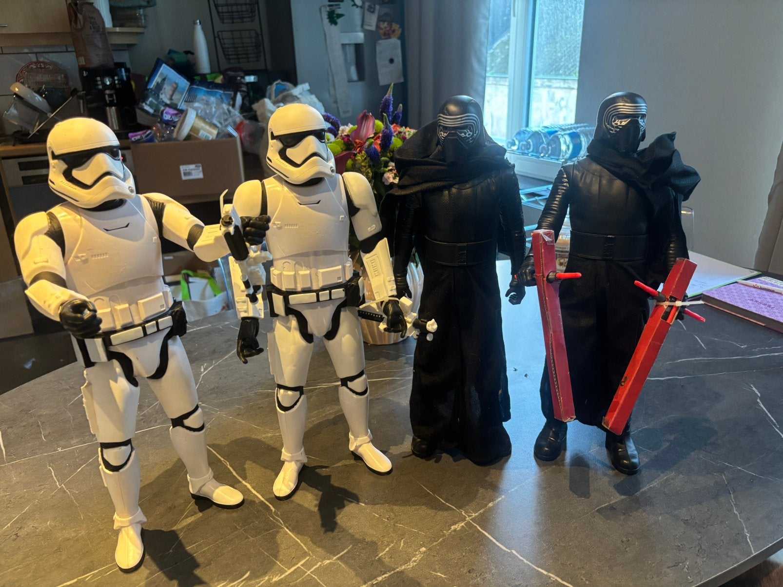 Star Wars figuren XL – 2x Stormtrooper + 2x Kylo Ren, Verzamelen, Ophalen of Verzenden, Zo goed als nieuw