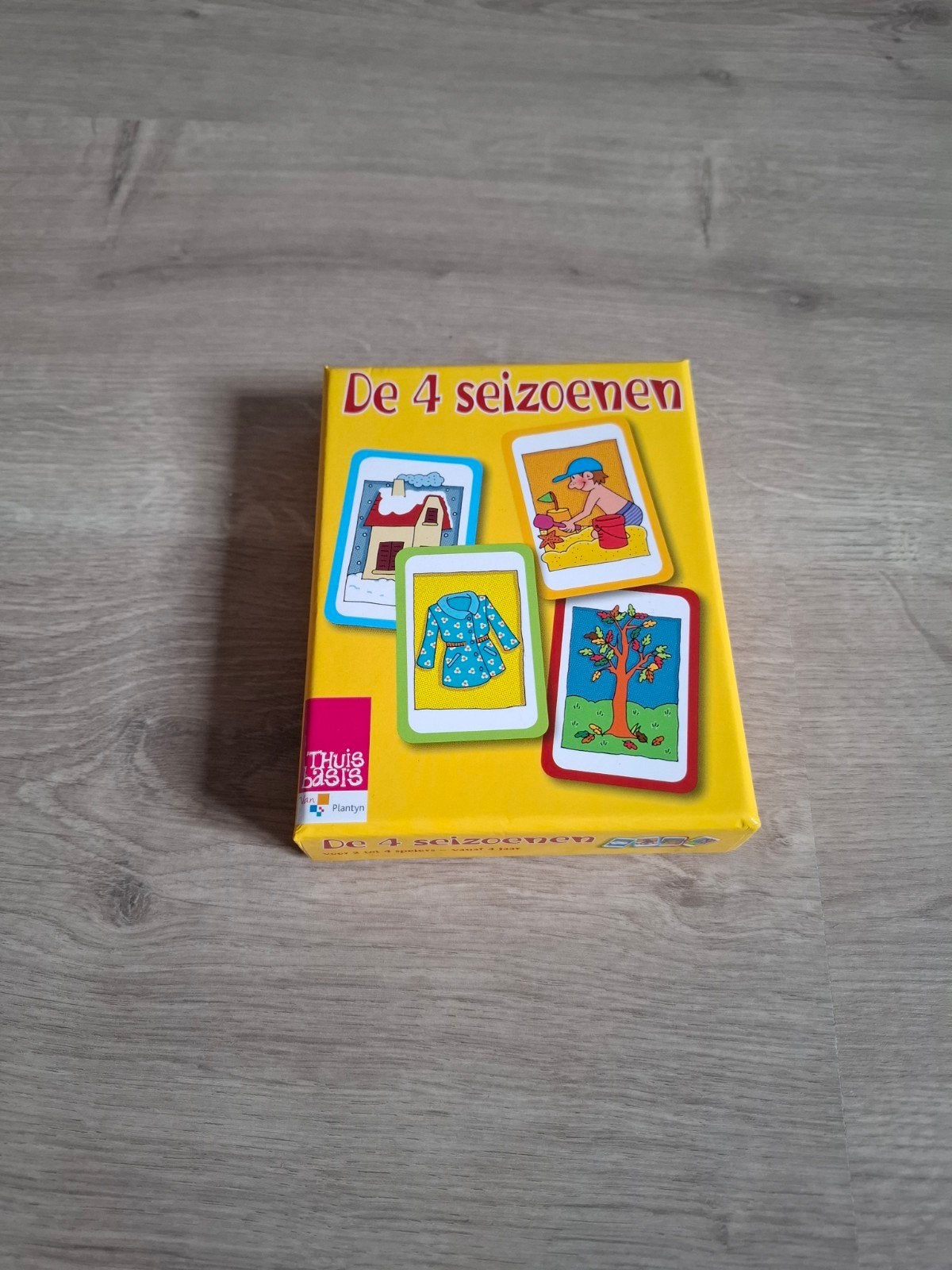 Kwartet de 4 seizoenen, Hobby en Vrije tijd, Drie of vier spelers, Ophalen, Zo goed als nieuw, Van plantyn