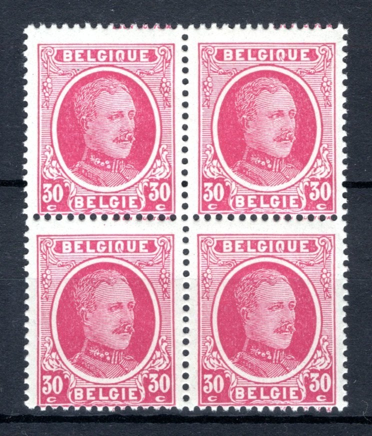200 MNH 1922 - Z.M. Koning Albert 1 (4 stuks), Verzenden, Postfris, Postfris