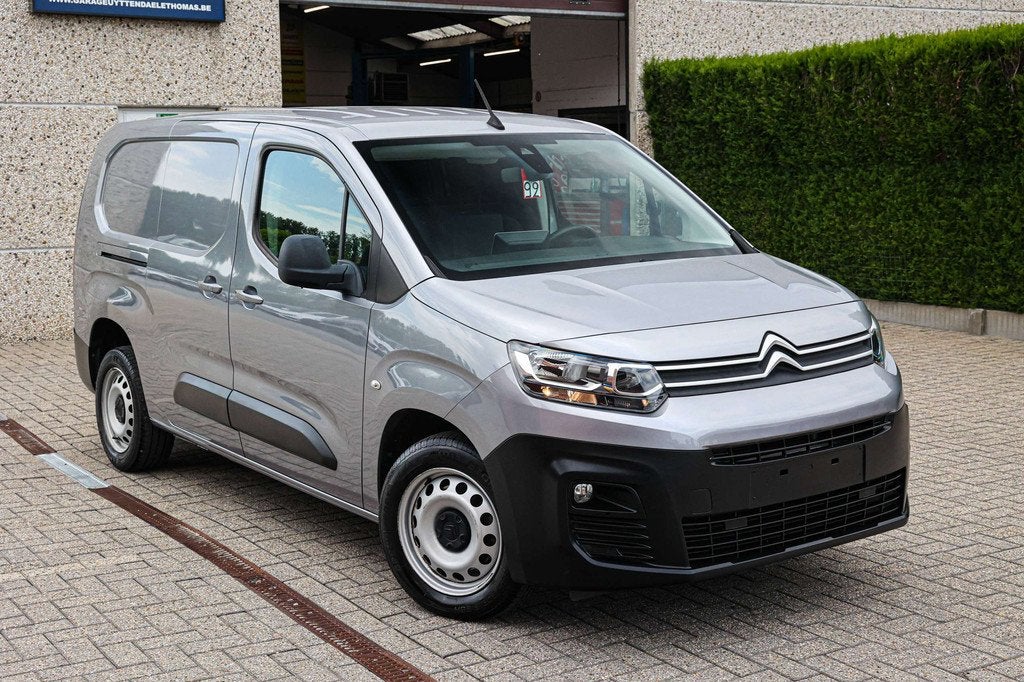 Citroën Berlingo VERLENGDE-VERSIE*NAVIGATIE*3-ZITPLAATSEN*D, Argent ou Gris, Achat, Euro 6, Entreprise