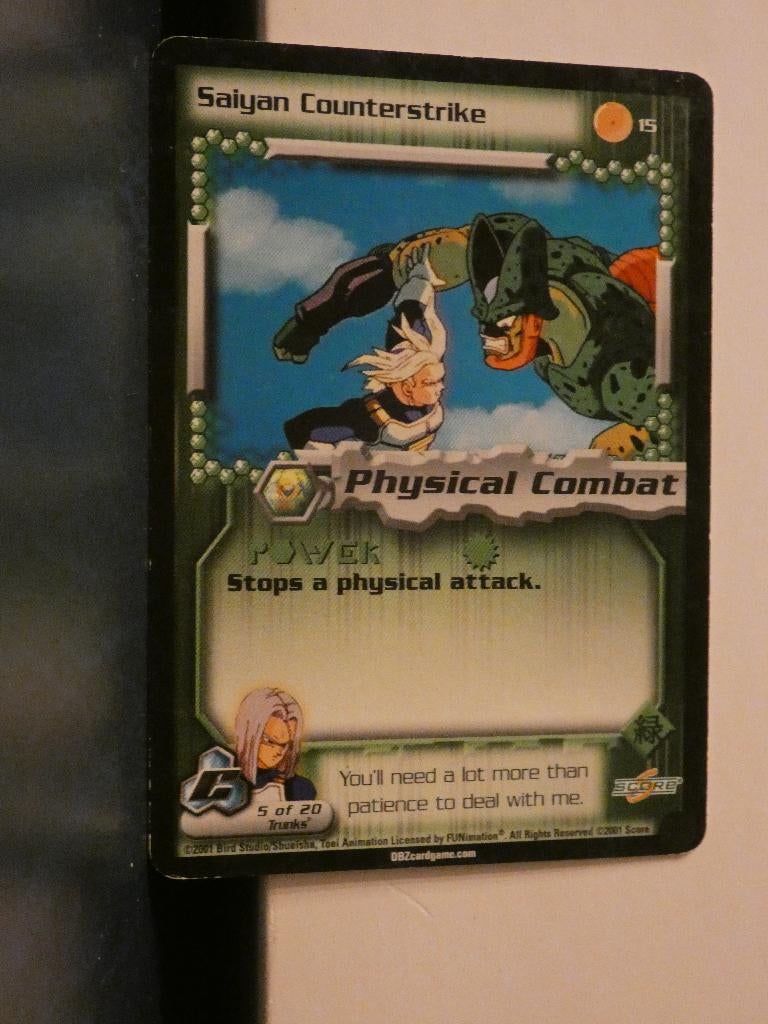dragon ball z, Enlèvement, Utilisé, Cartes en vrac