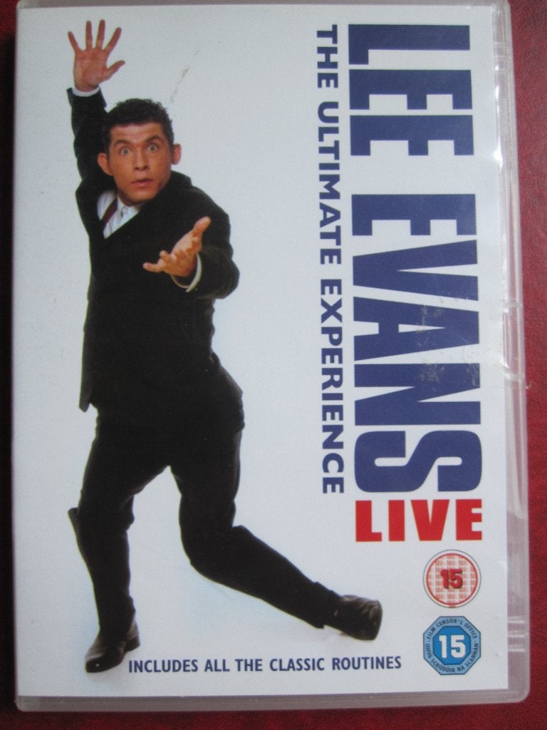 Lee Evans - The Ultimate Experience of Lee Evans Live, Cd's en Dvd's, Dvd's | Cabaret en Sketches, Stand-up of Theatershow, Overige artiesten