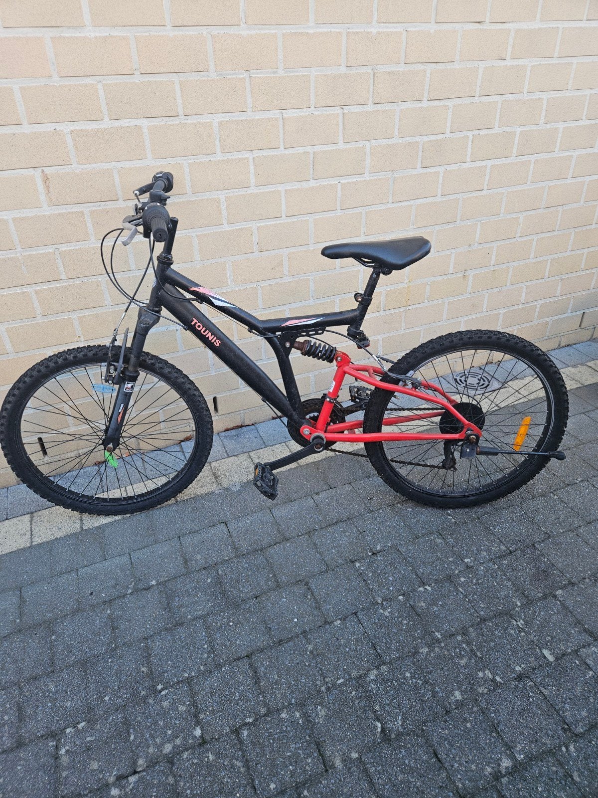 montainbike 24 inch, Frein sur jante, 24 pouces ou plus, Acier, Tounis